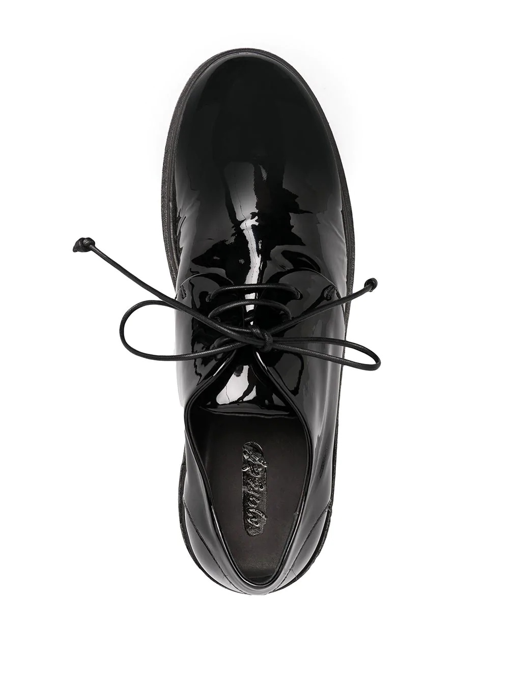 lace-up leather shoes - 4