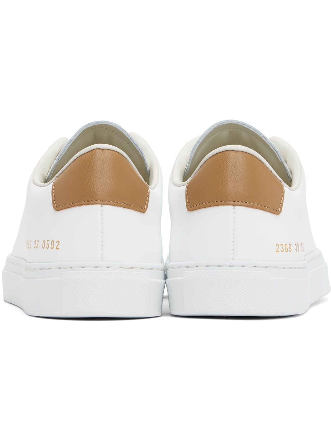 White Retro Classic Sneakers - 2