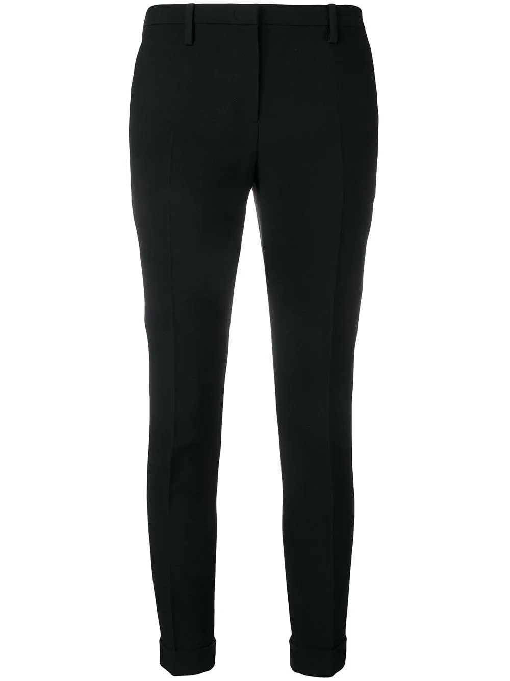 cropped skinny fit trousers - 1