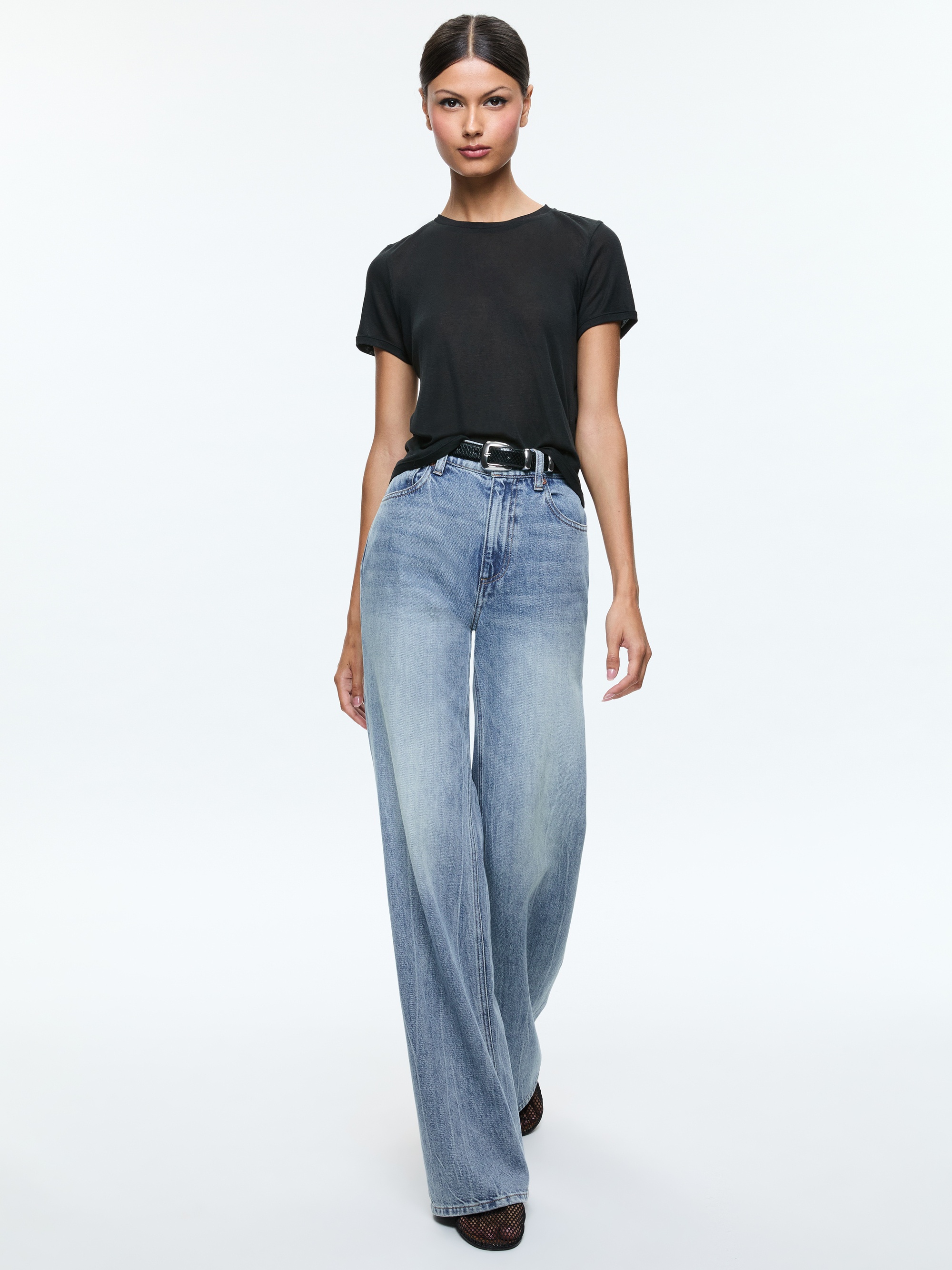 CINDY CLASSIC CROPPED TEE - 6