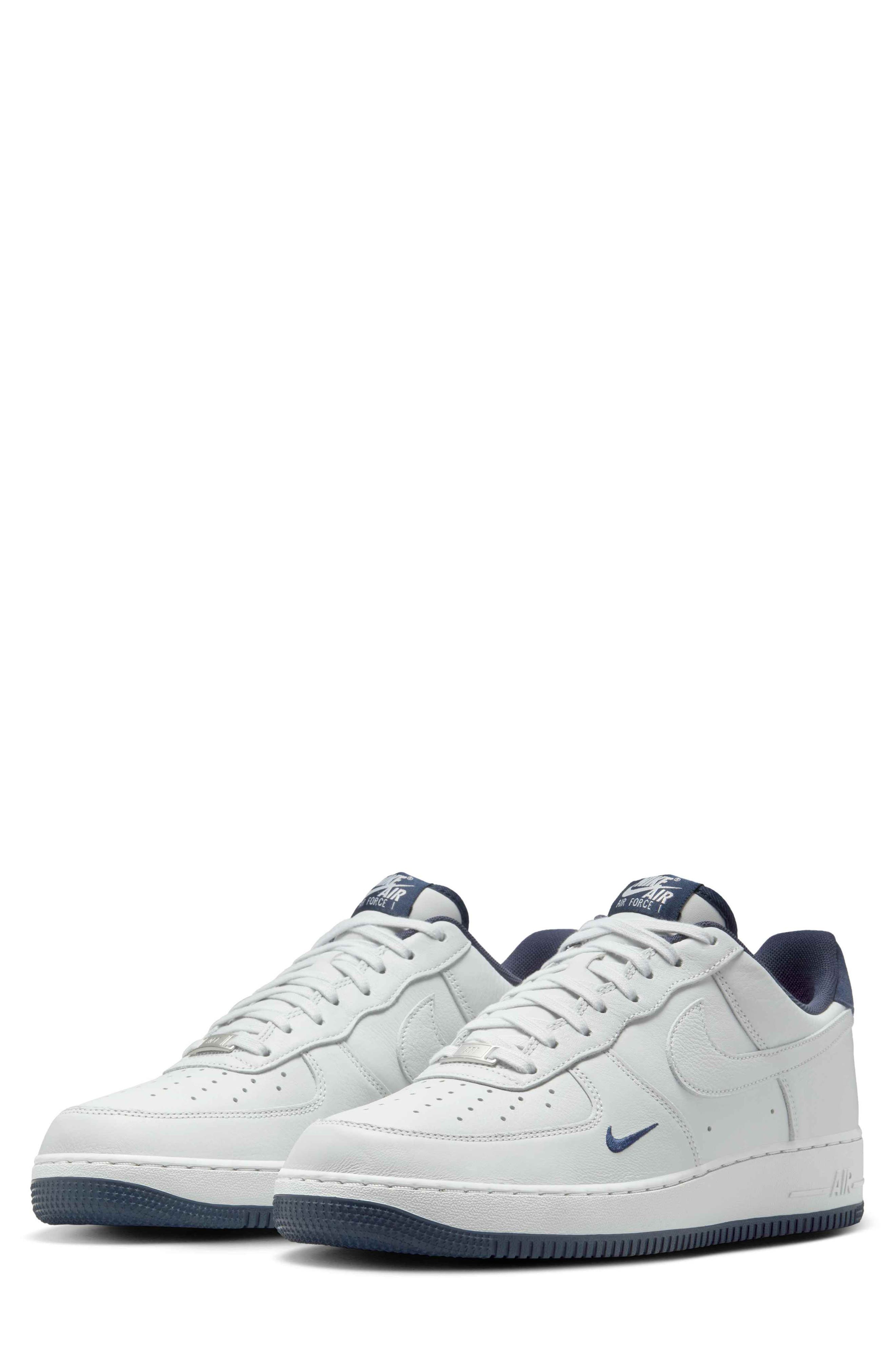 Nike Air Force 1 '07 Basketball Sneaker in Photon Dust/Obsidian at Nordstrom - 1