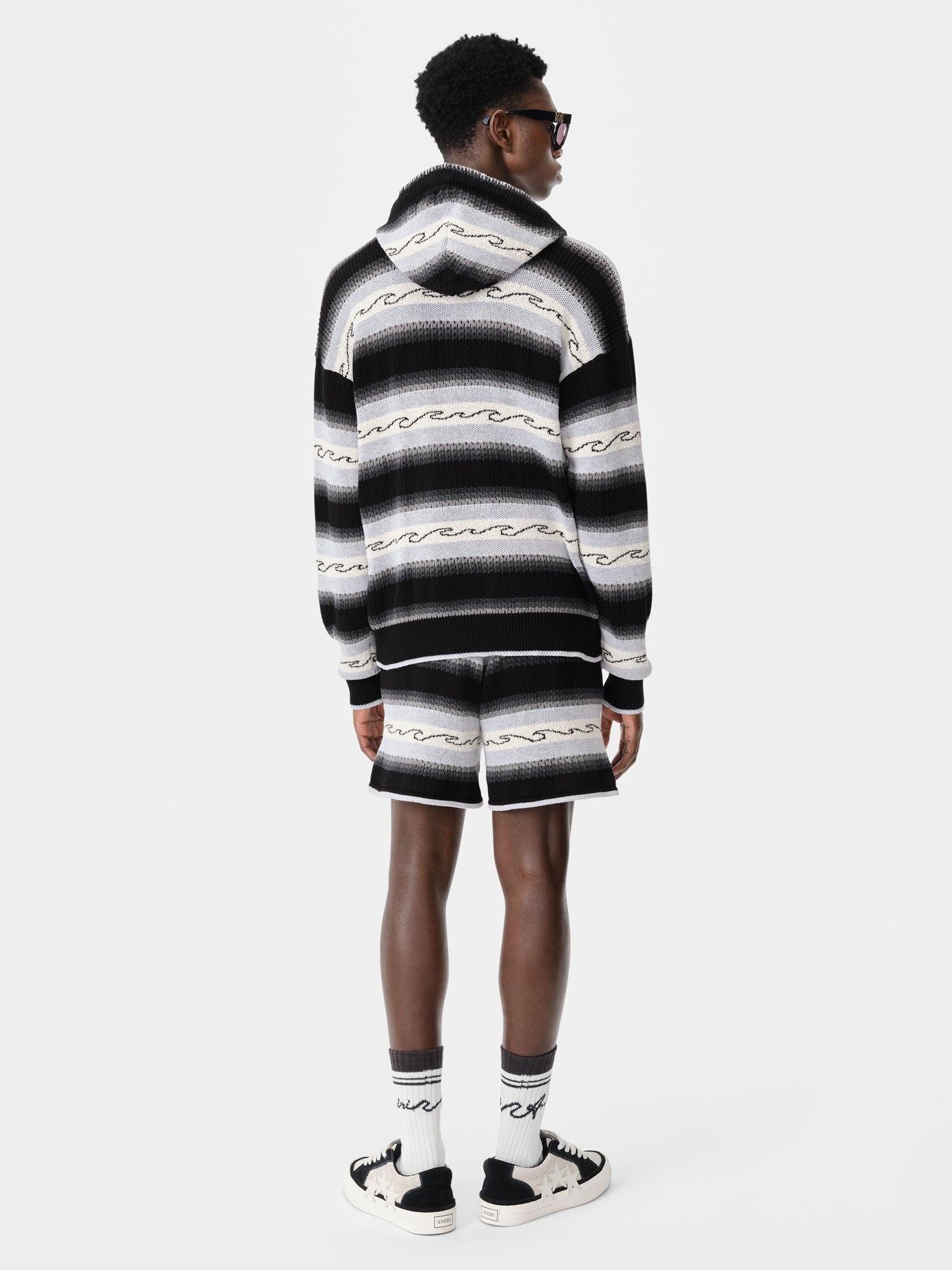 AMIRI WAVE BAJA STRIPE SHORT - 5