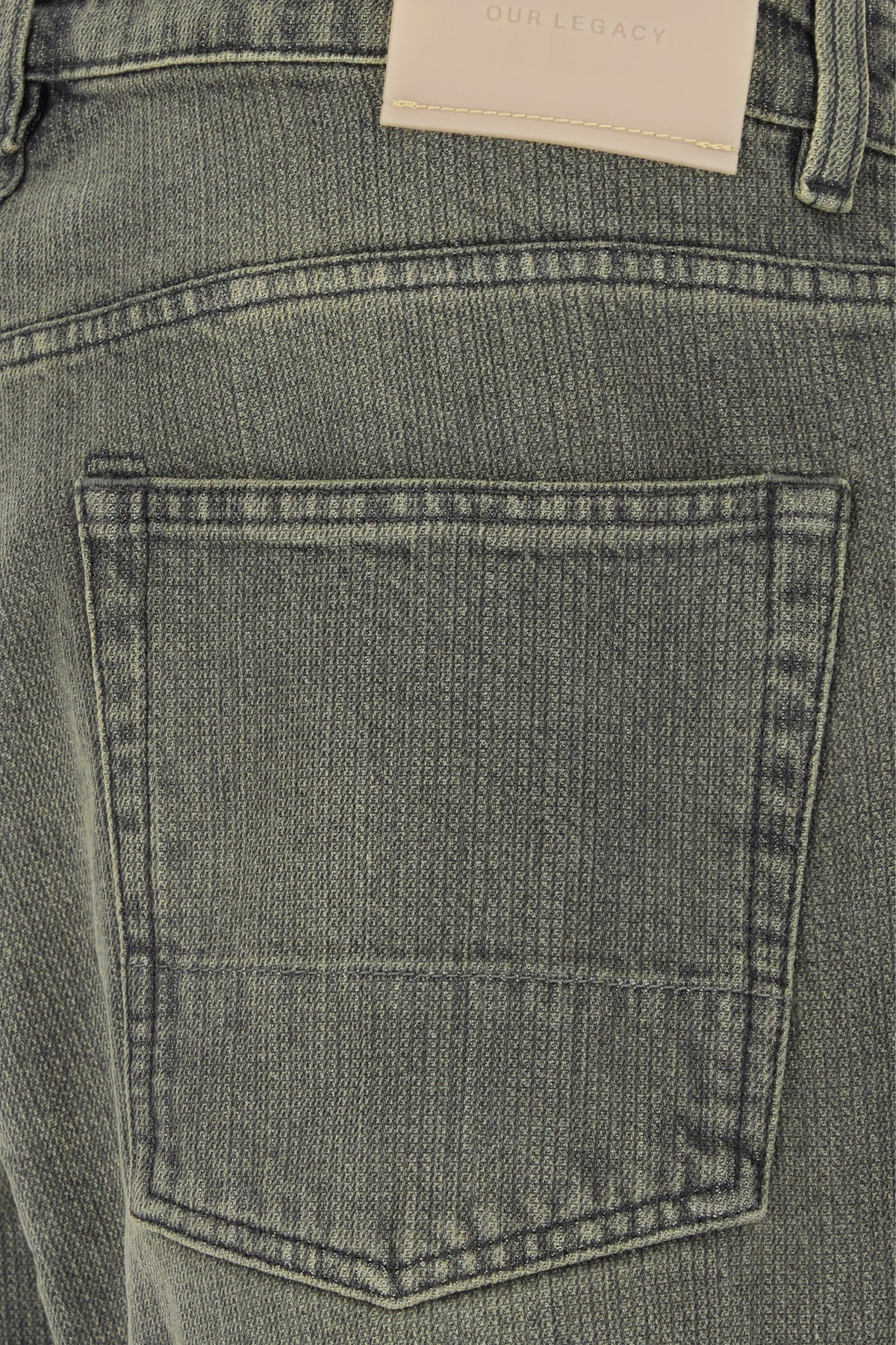 Grey denim Third Cut jeans - 3