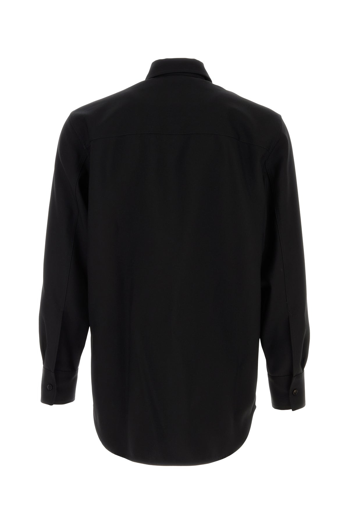 Black wool shirt - 2