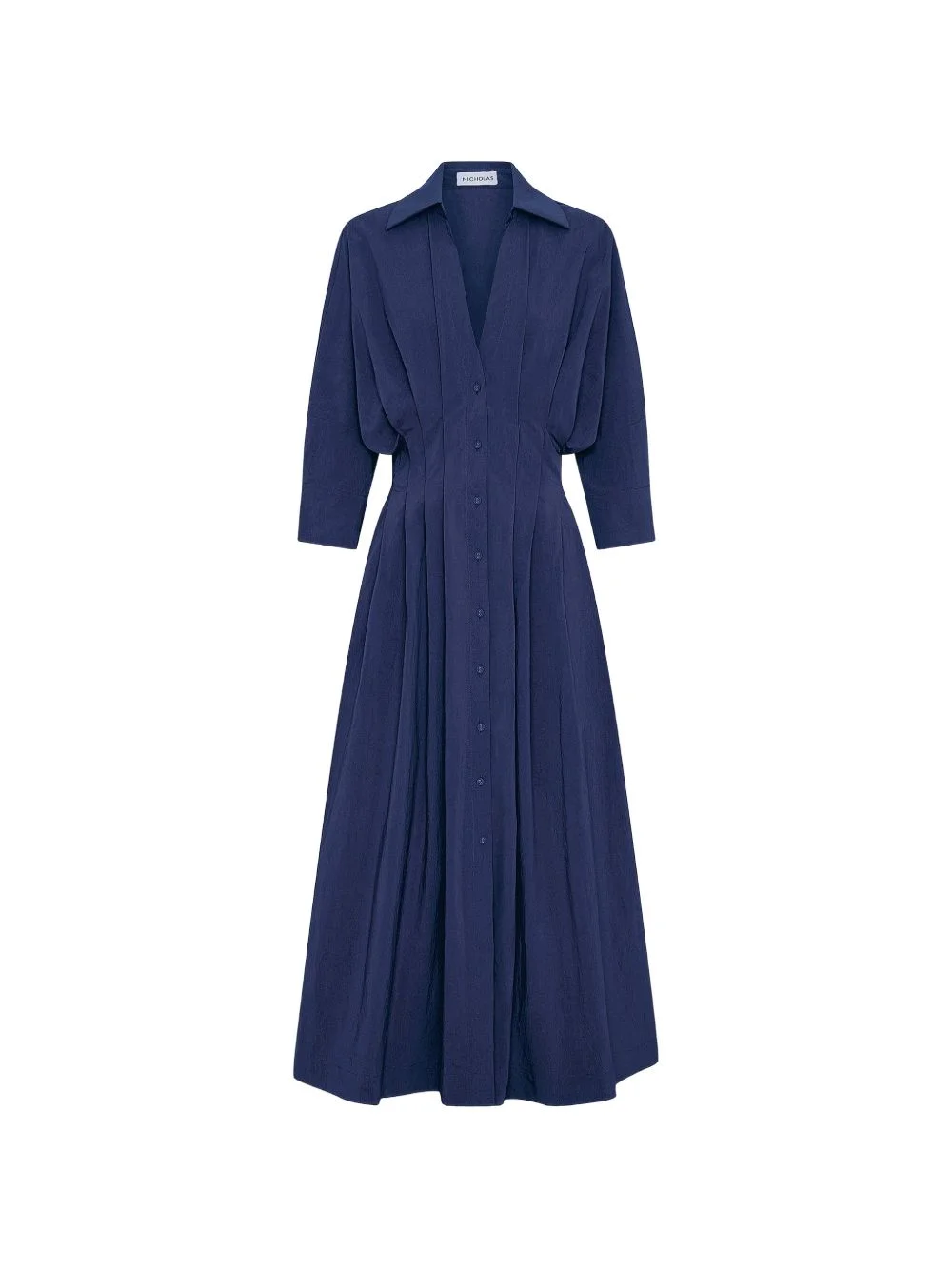 Lana pleated belted maxi dress - 1