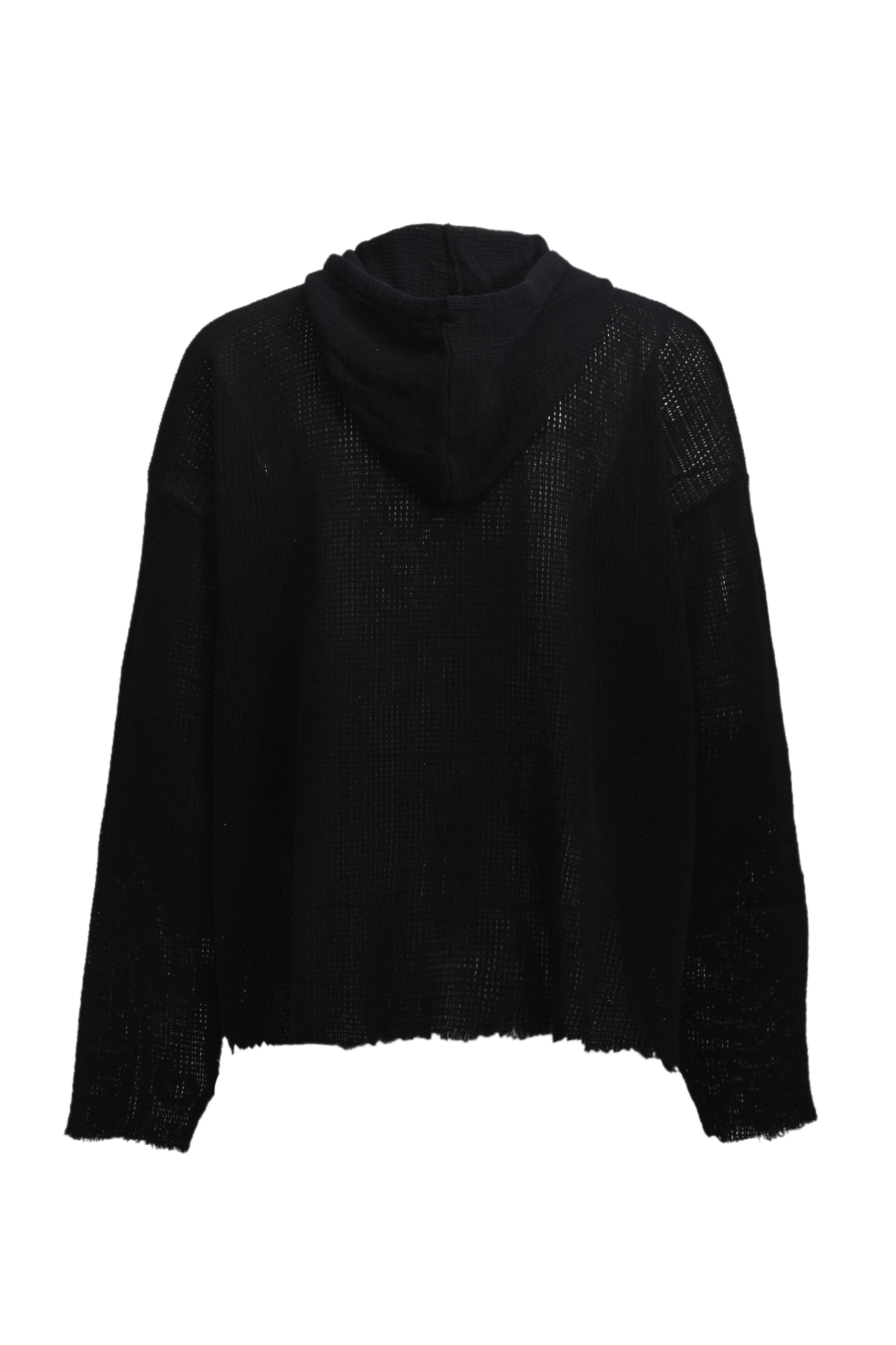 1017 ALYX 9SM LONGSLEEVE HOODED MESH TEE / BLK | nubiantokyo