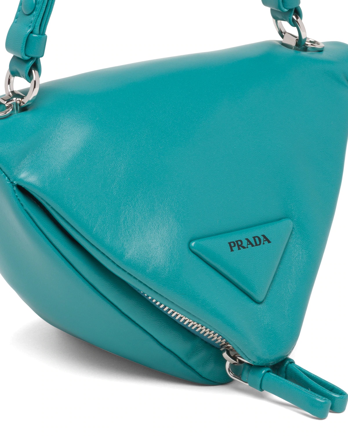 Padded nappa leather handbag - 6