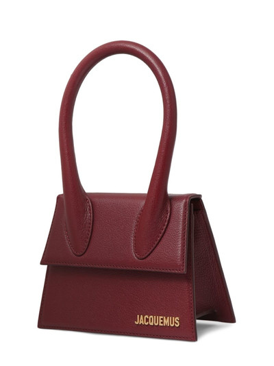 JACQUEMUS Le Chiquito Moyen leather top handle bag outlook