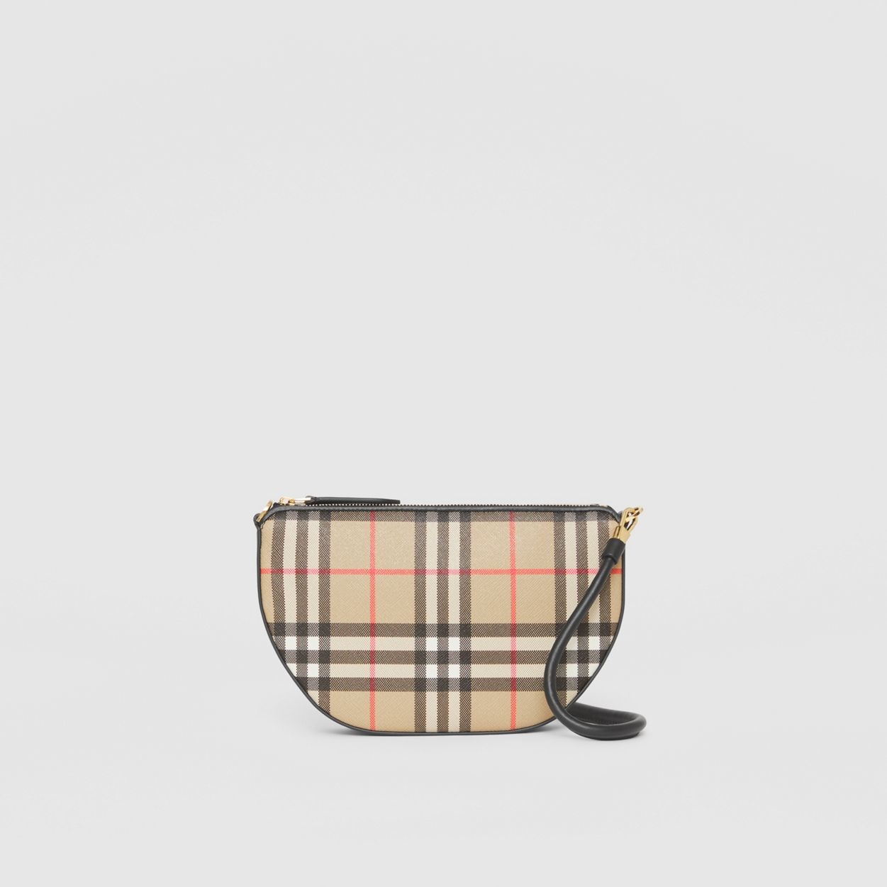 Vintage Check Cotton Olympia Pouch - 4