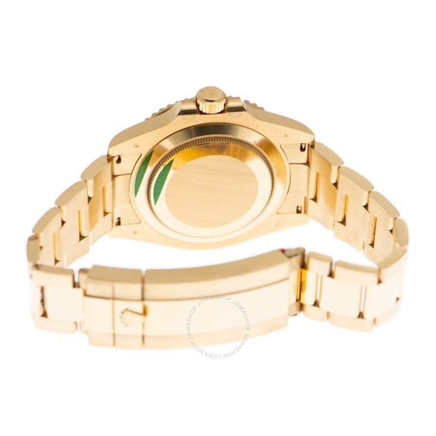 Submariner Black Dial 18K Yellow Gold Oyster Bracelet Automatic Men's Watch 126618LNBKSO - 5