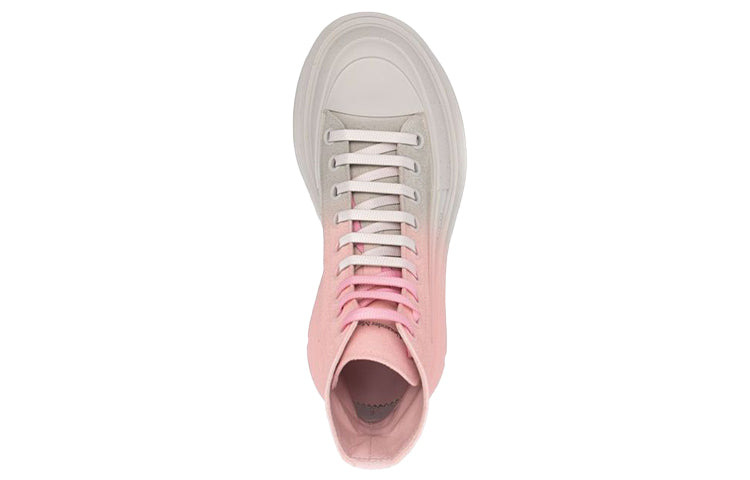 (WMNS) Alexander McQueen Tread High Top 'Two Tone Pink' 685697W4MVS1807 - 4