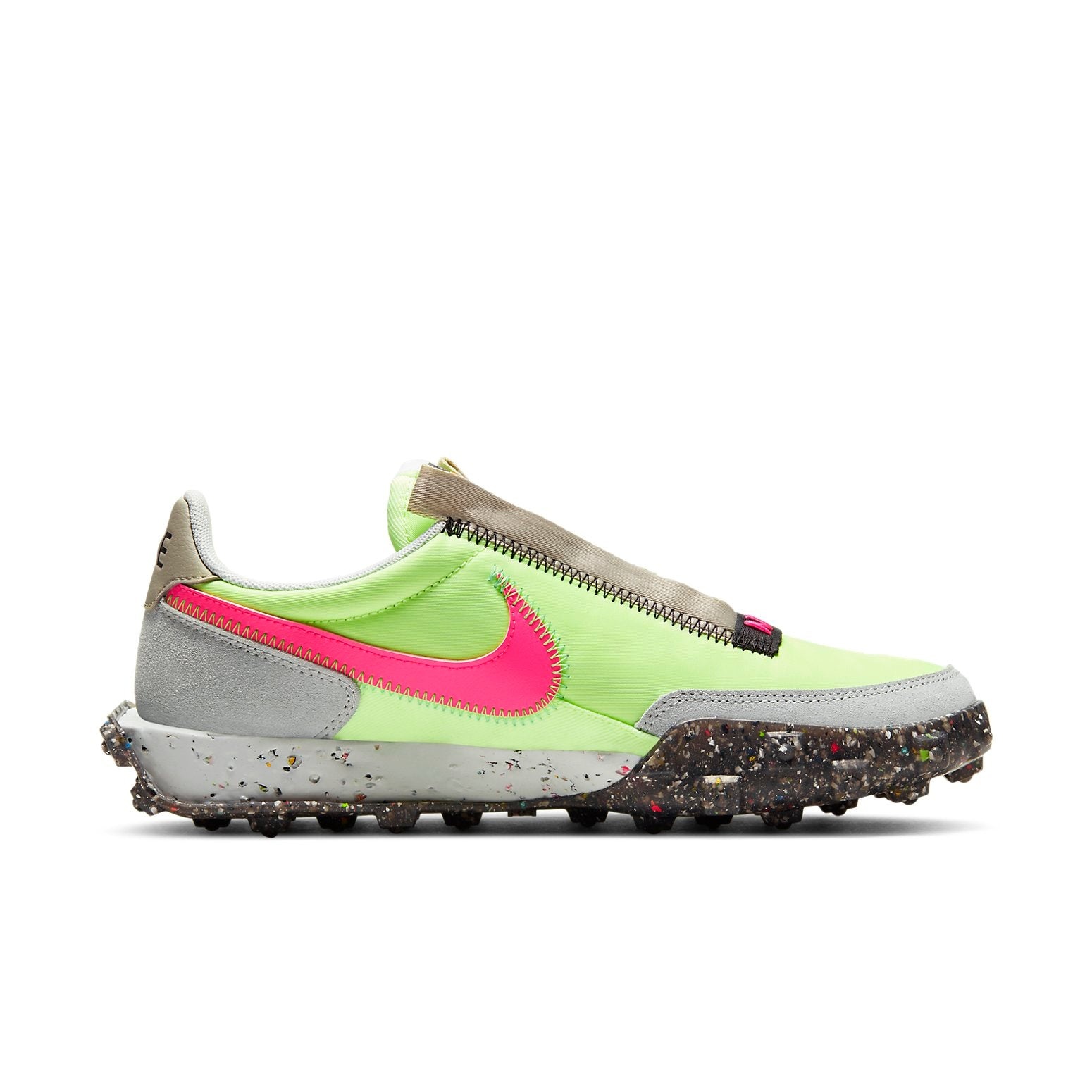 (WMNS) Nike Waffle Racer Crater 'Barely Volt' CT1983-700 - 2