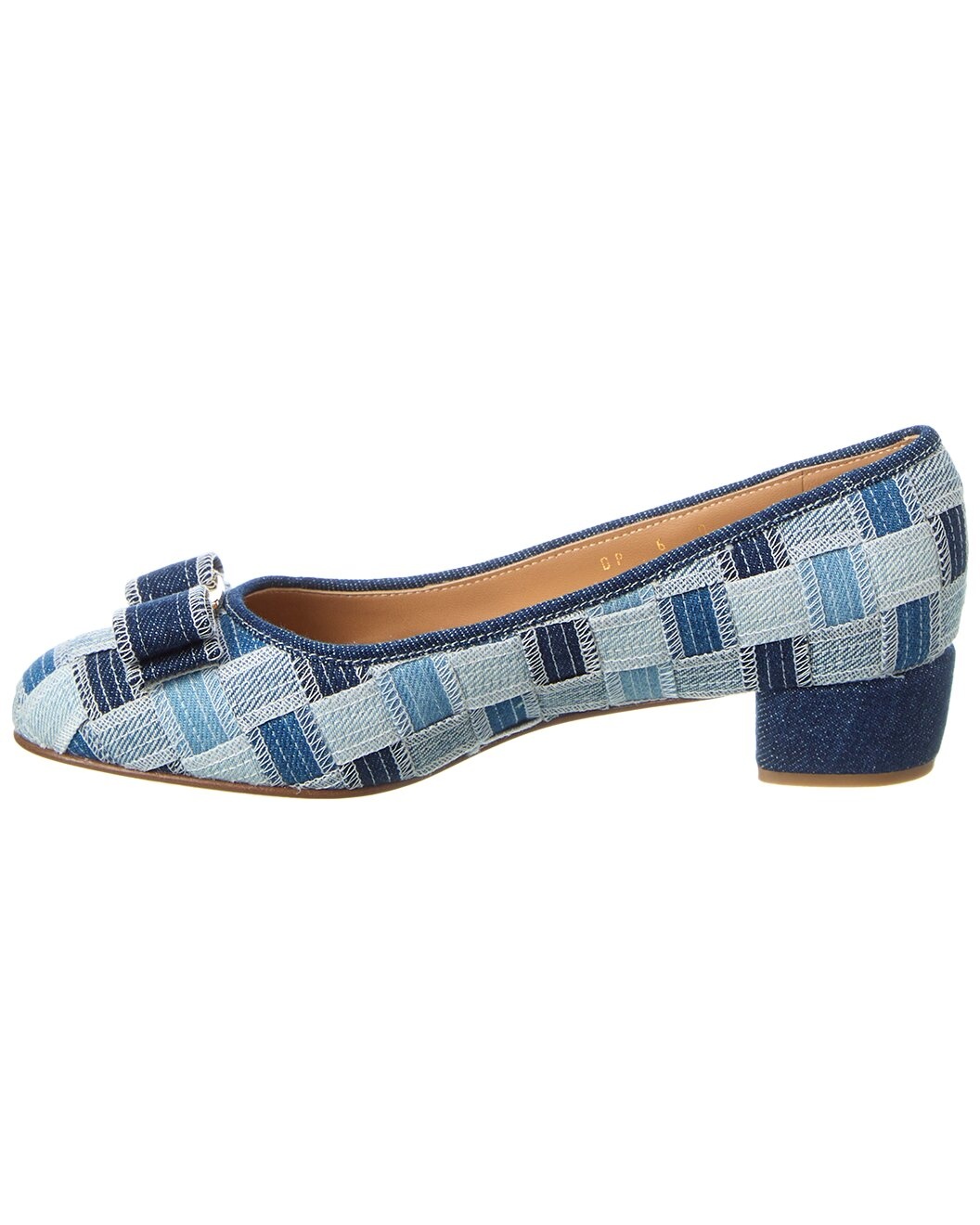 Ferragamo Varina Denim Pump - 2