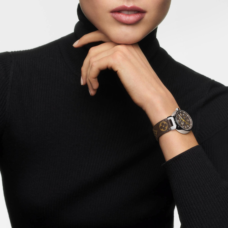 Tambour Monogram 34mm 3