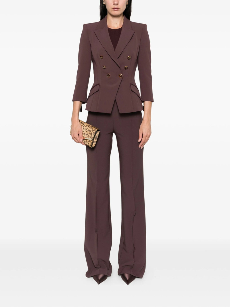 Elisabetta Franchi Button-detail Trousers 3