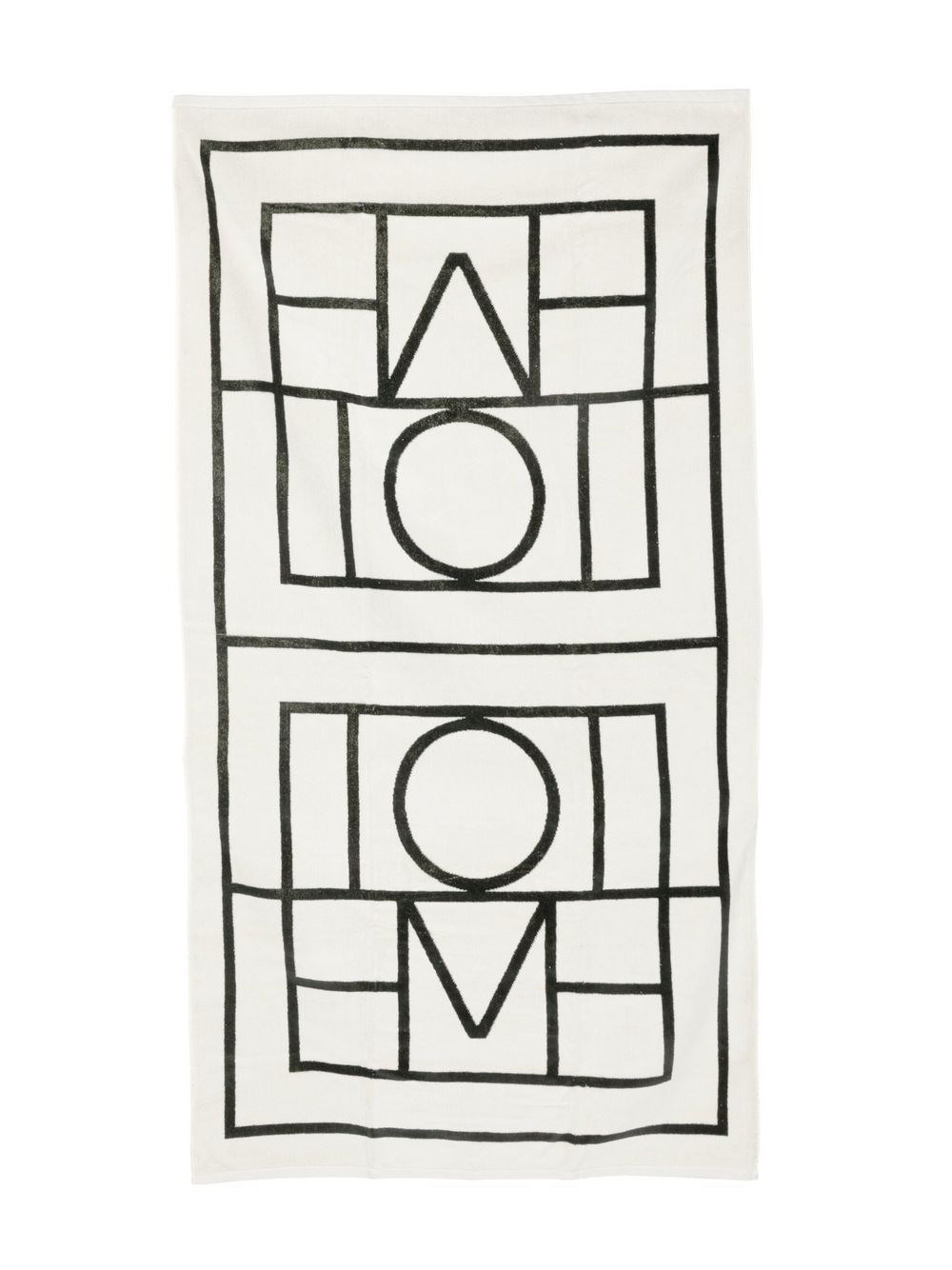 Monogram beach towel - 2