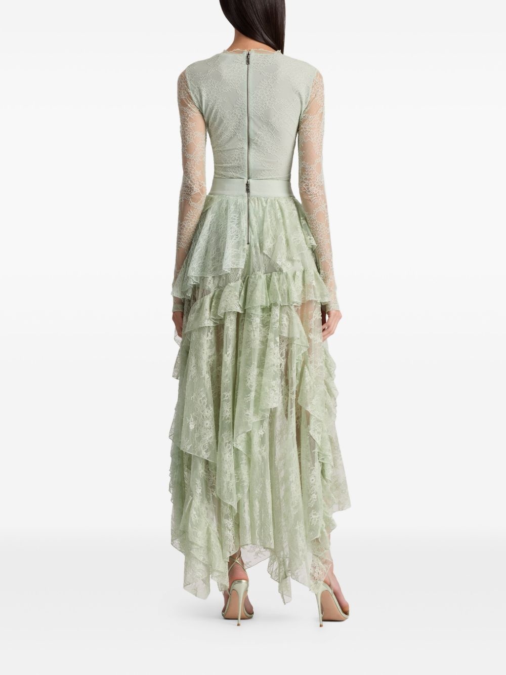 ruffled lace skirt - 4