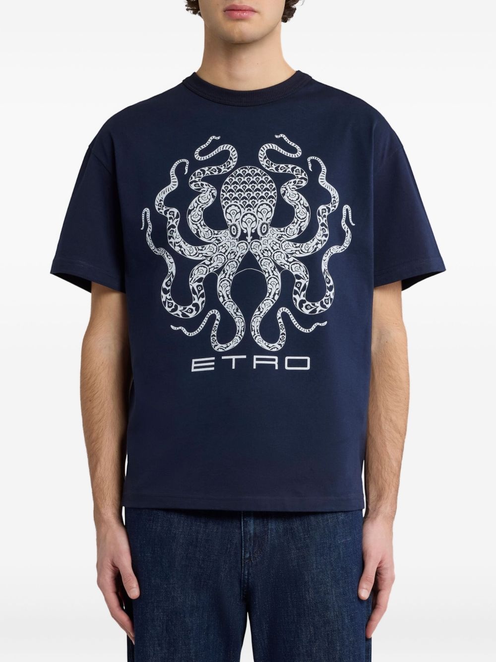 logo-print T-Shirt - 3