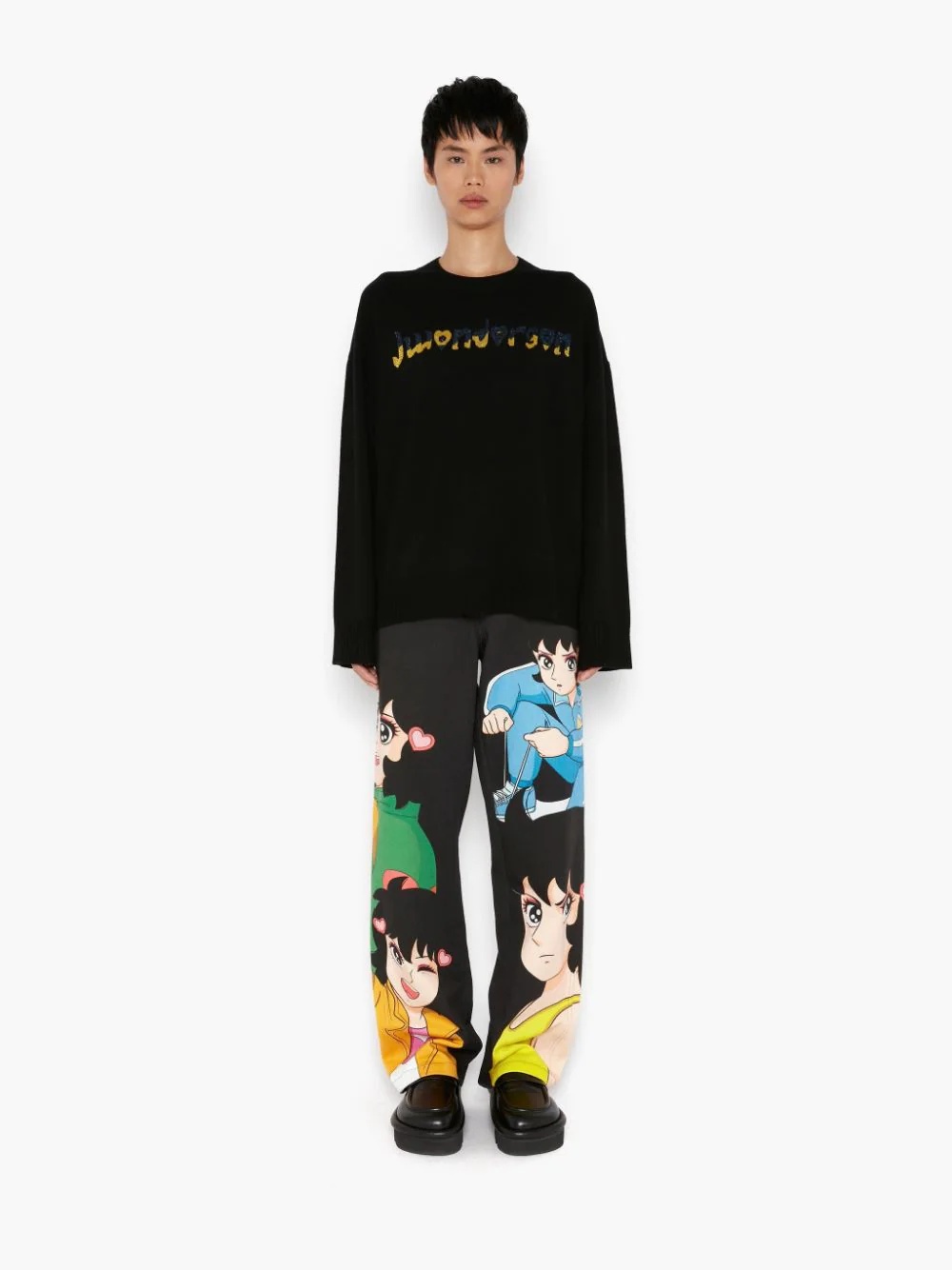 RUN HANY LOGO CREW NECK JUMPER - 2