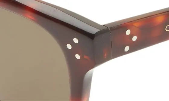 Bold 3 Dots 49mm Square Sunglasses in Blonde Havana /Green - 9