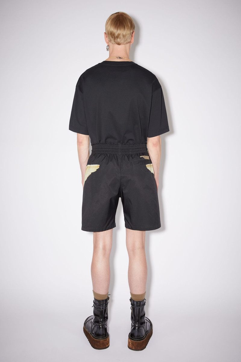 Printed swim shorts - Black 3