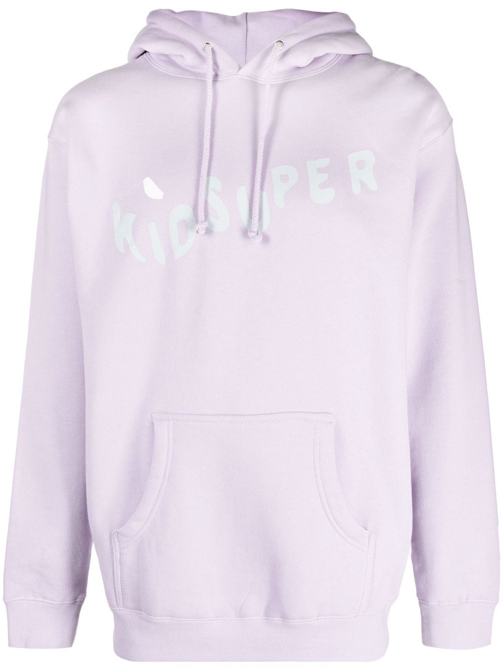 Wavey logo-print hoodie - 1