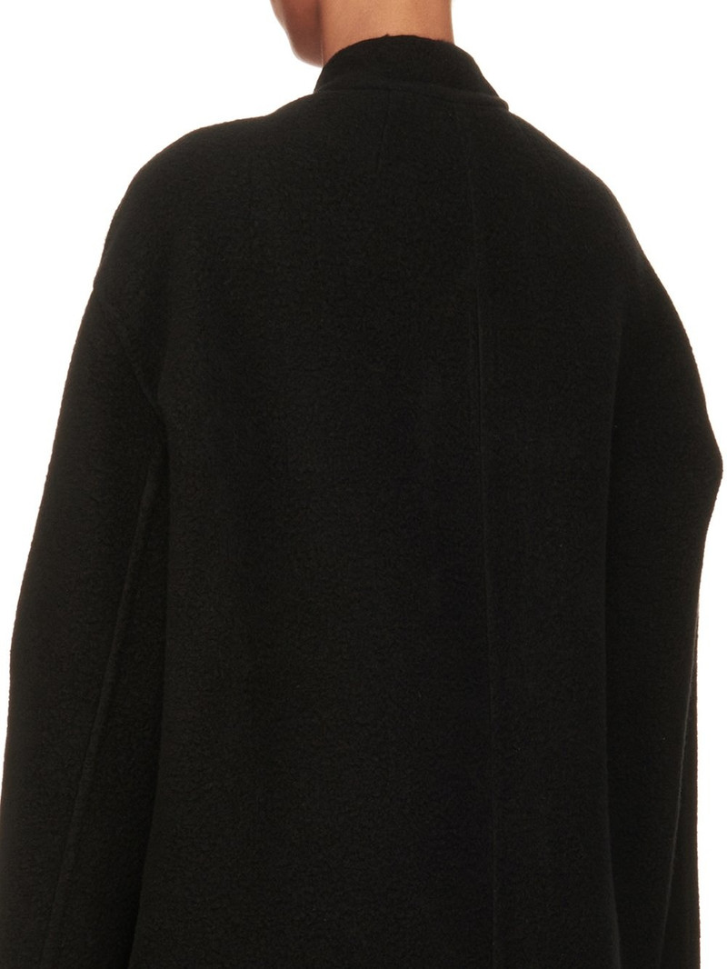 concealed-fastening cashmere coat 5