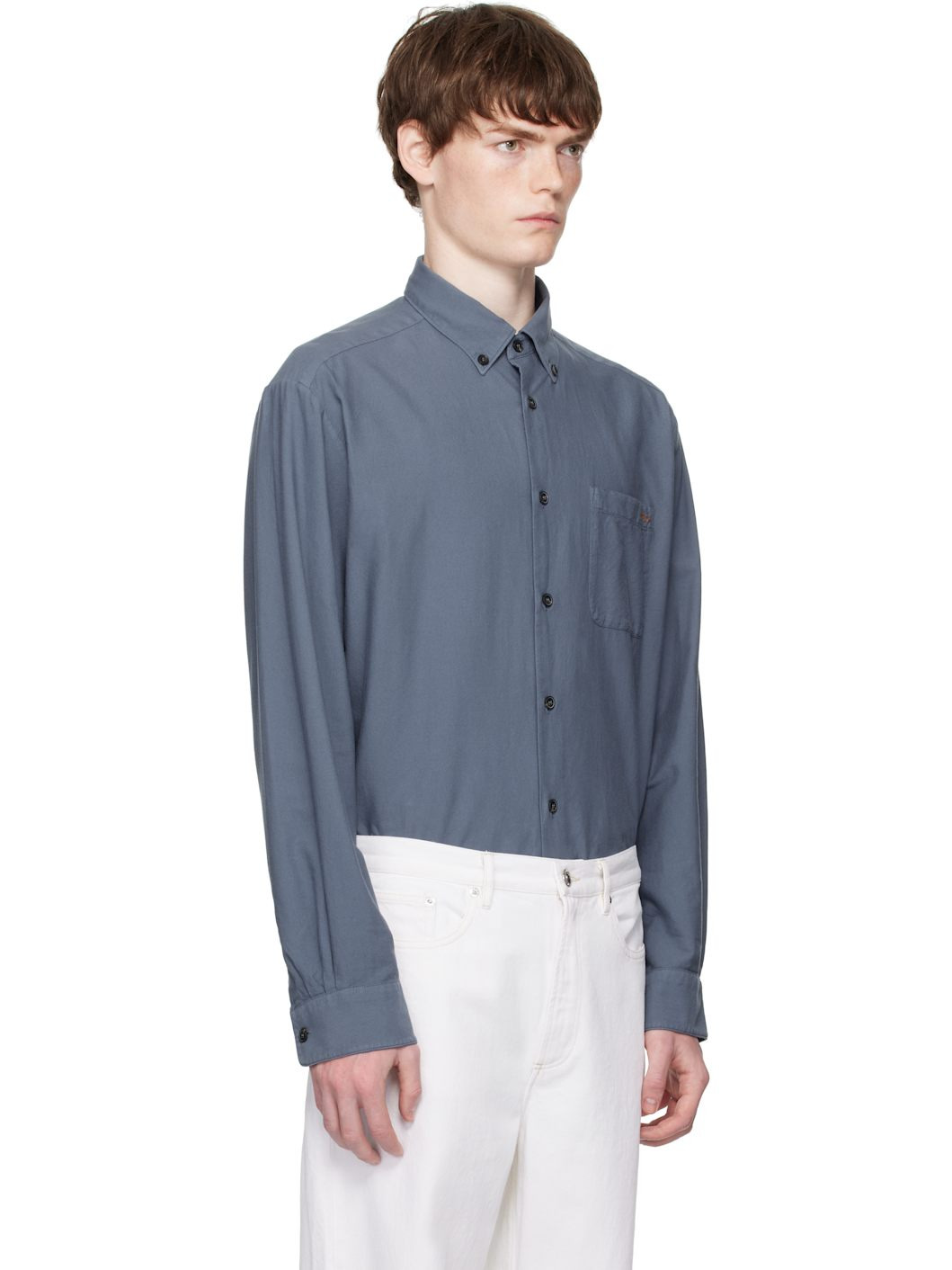 Blue Mateo Logo Shirt - 2