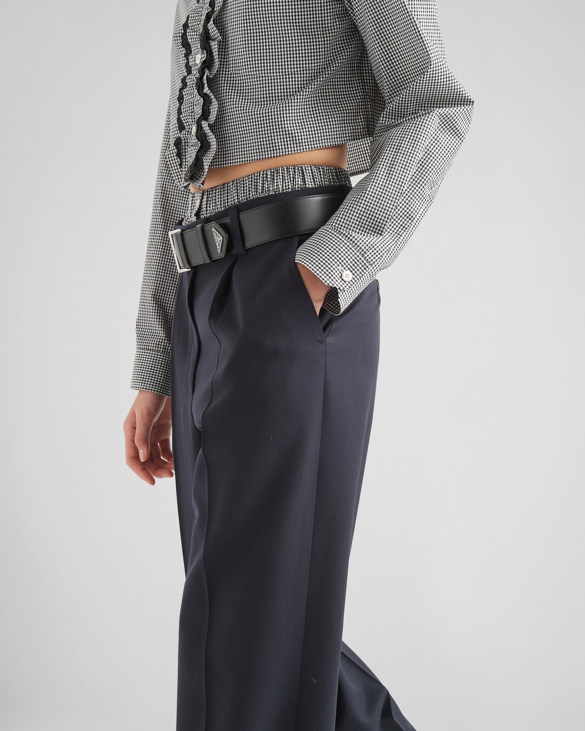 Gabardine pants - 3