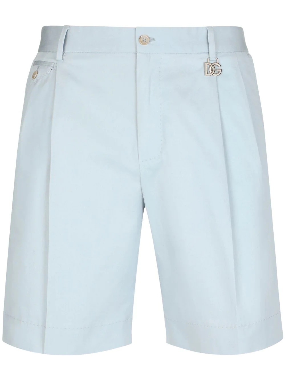 logo-plaque Bermuda shorts - 1