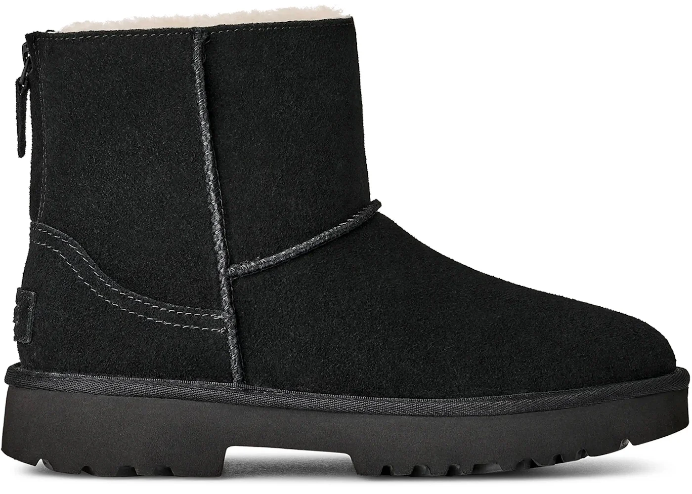 UGG Marais Zip Up Boot Black (Women's) - 1