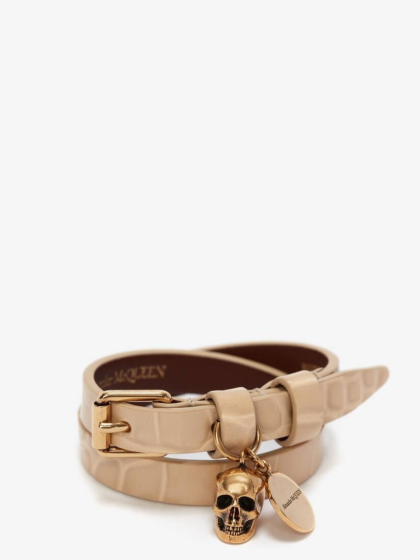Double Wrap Bracelet in Sand - 1