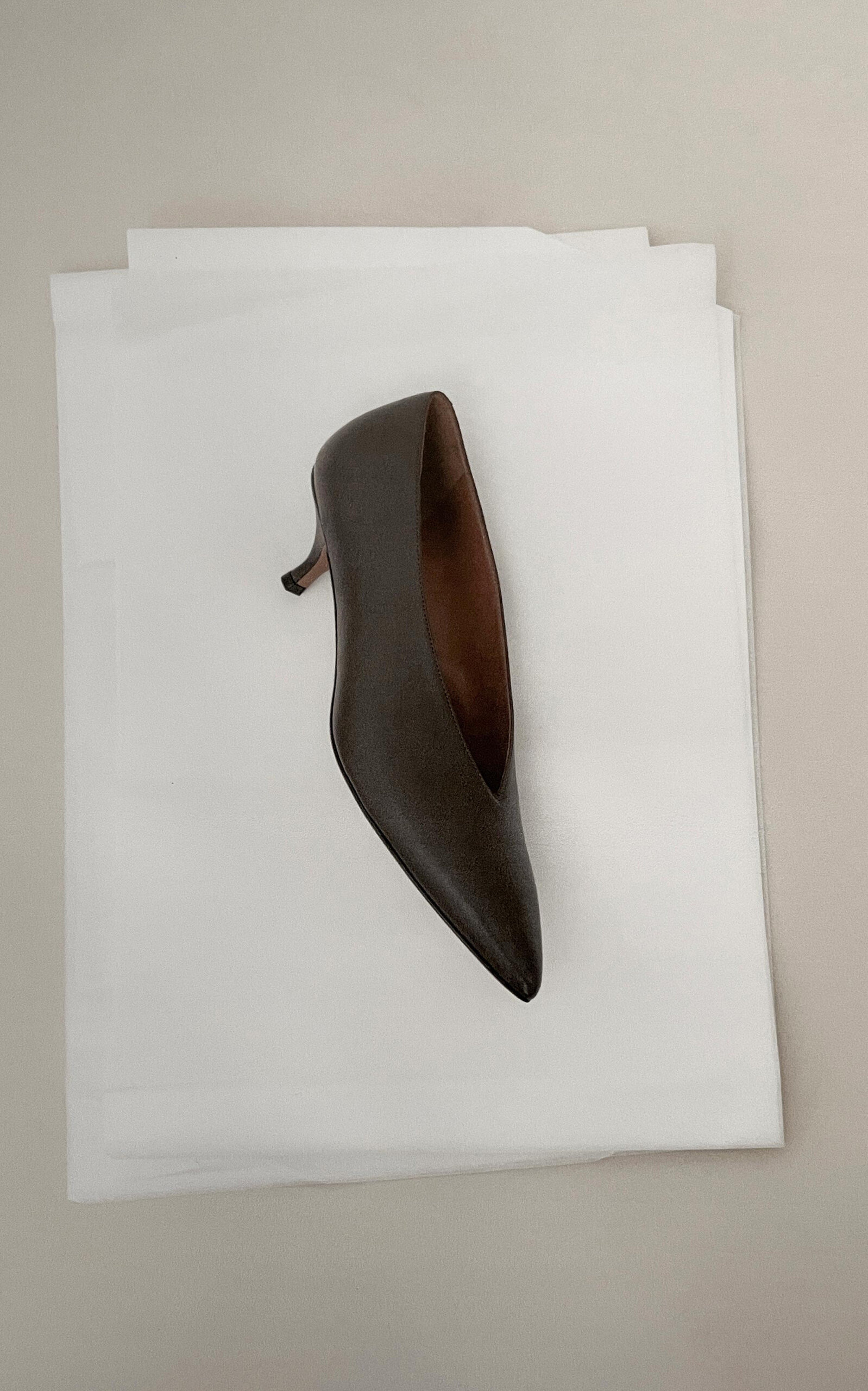Veneto Leather Pumps brown - 4
