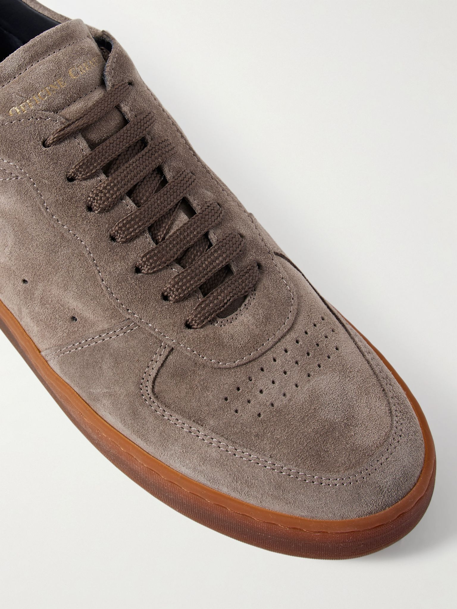 Asset 001 Suede Sneakers Gray - 5
