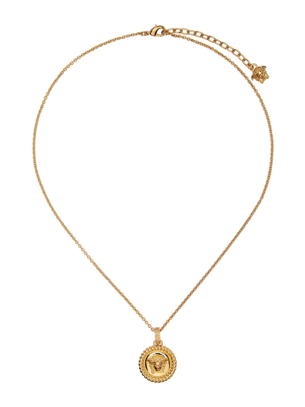 Gold Medusa Necklace - 1