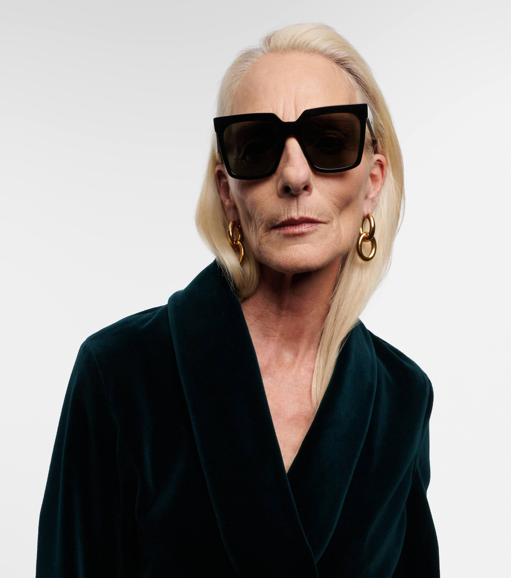 Square acetate sunglasses - 5
