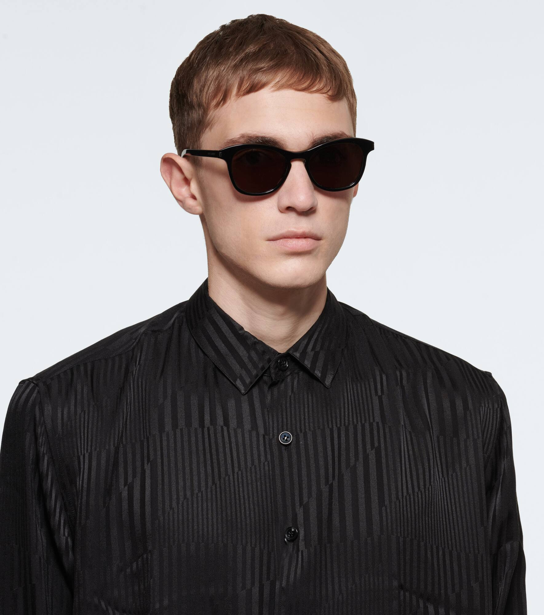 Round-frame acetate sunglasses - 3