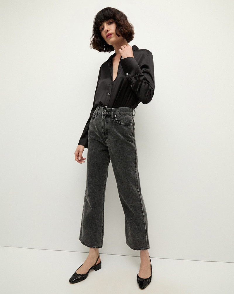 VERONICA BEARD DYLAN STRAIGHT-LEG JEAN outlook