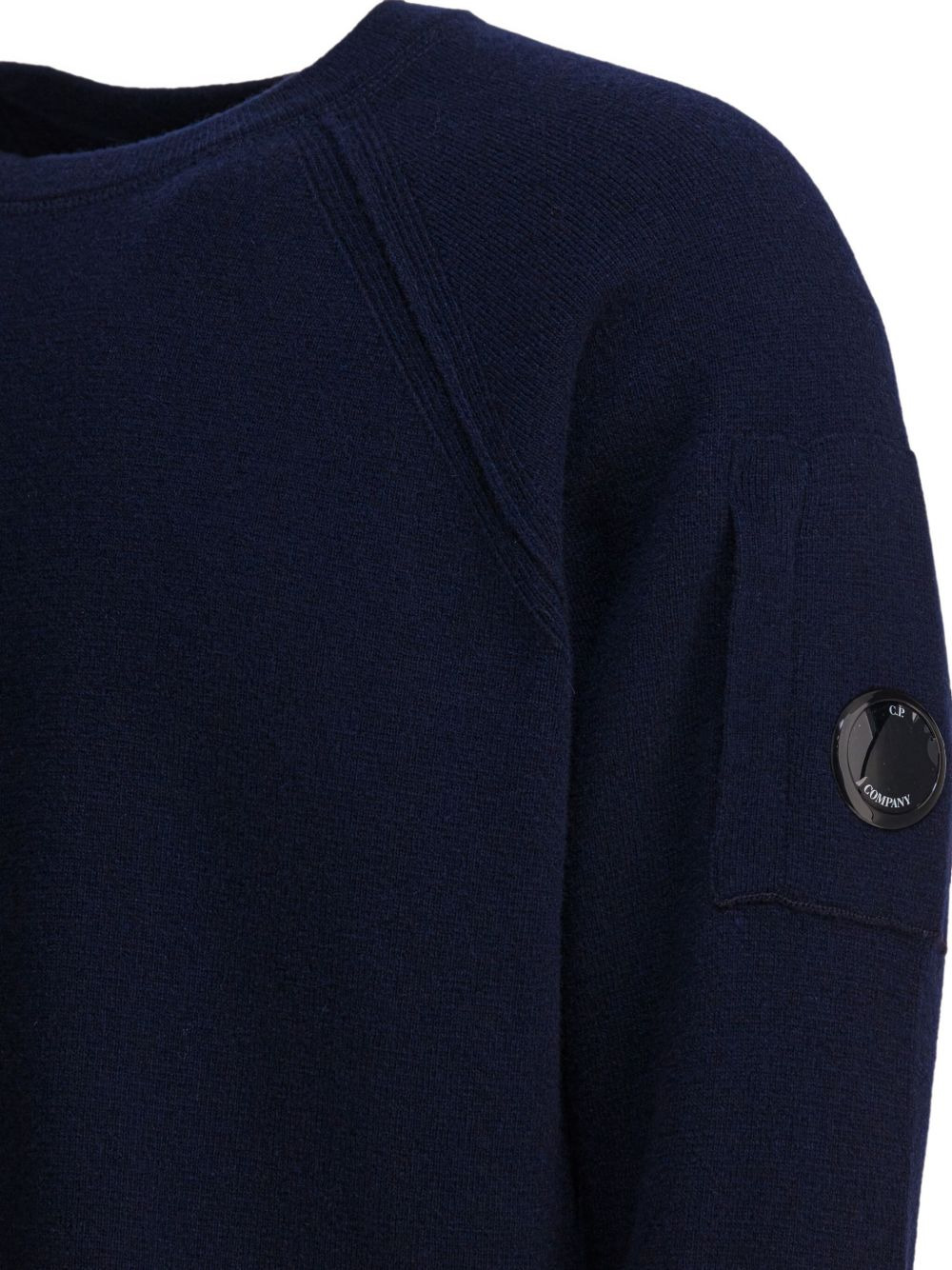 raglan-sleeve pocket sweater - 4