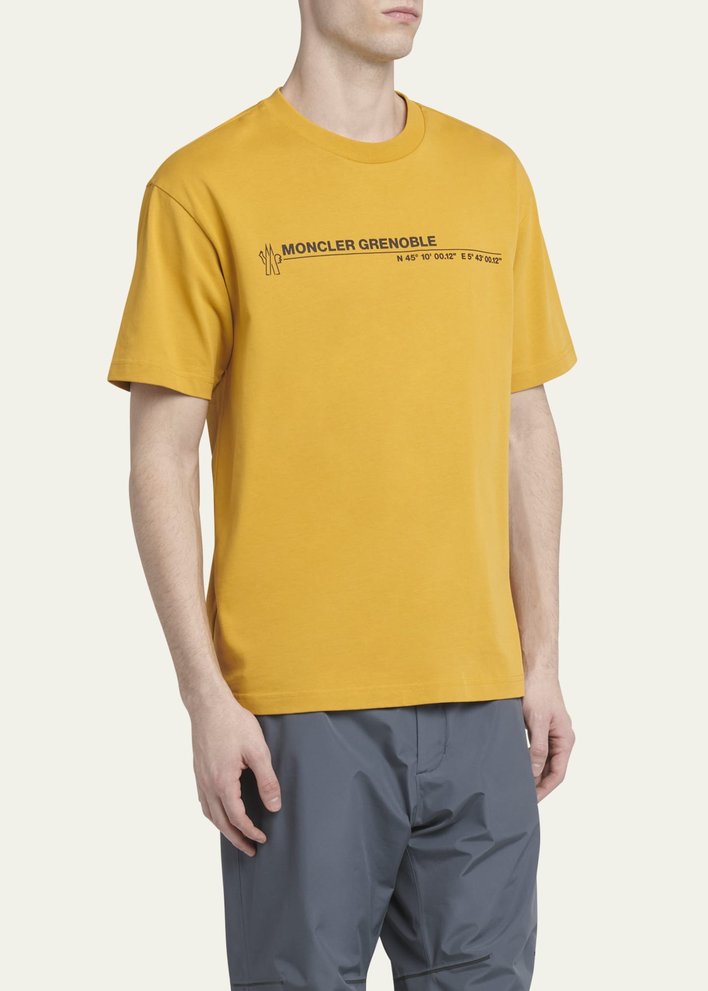 Men's Coordinates Logo T-Shirt - 4