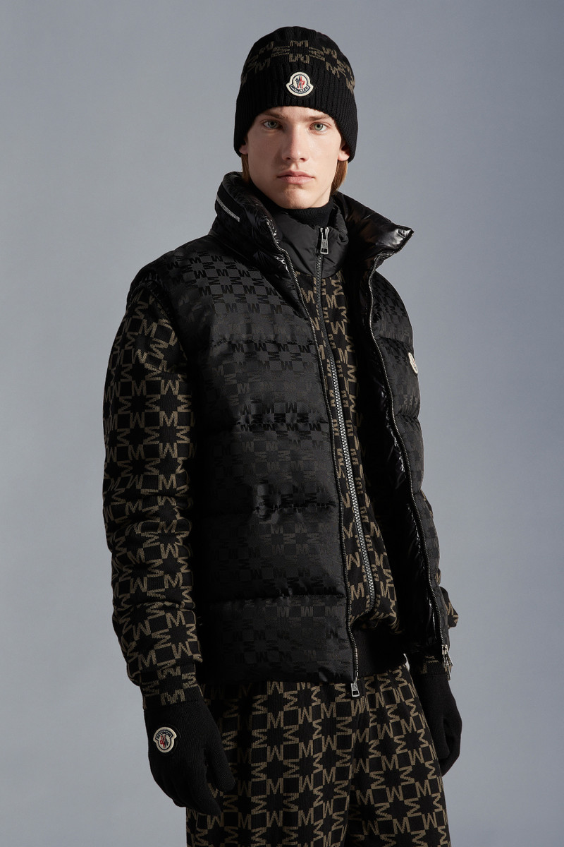 Moncler Monogram Pattern Gloves outlook