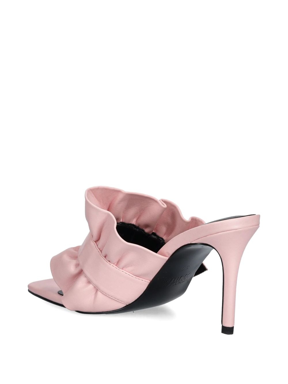 ruffle-detail mules - 3