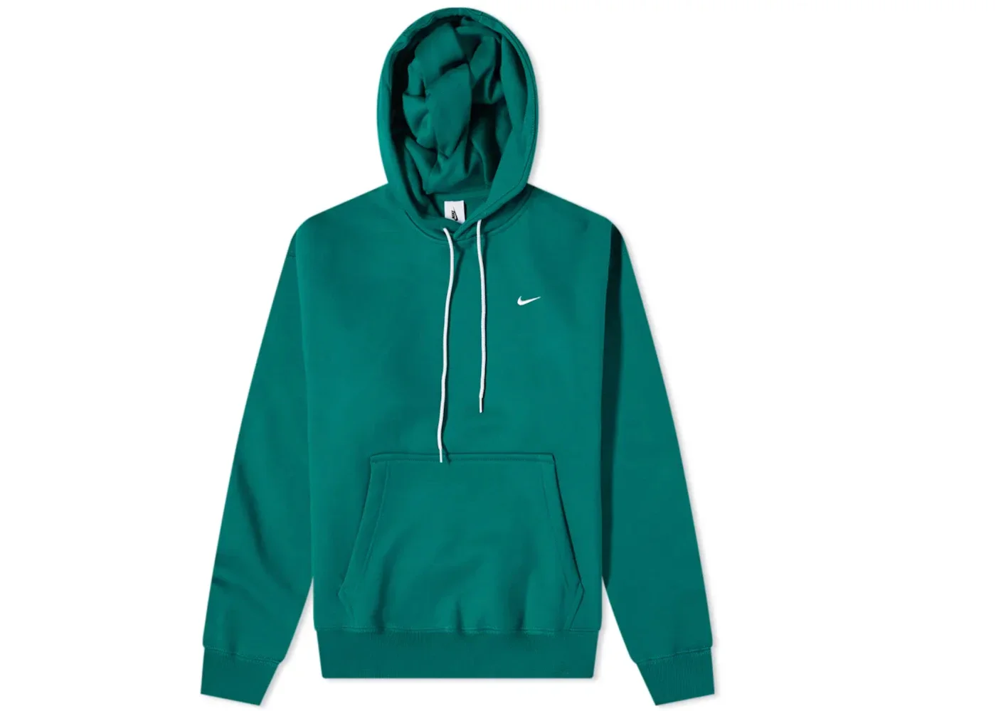 NikeLab Solo Swoosh Fleece Hoodie Mystic Green - 1