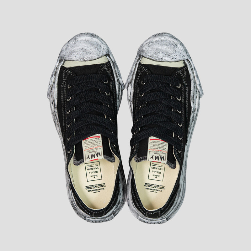 HANK OG SOLE CANVAS GARMENT DYED LOW-TOP SNEAKER 3