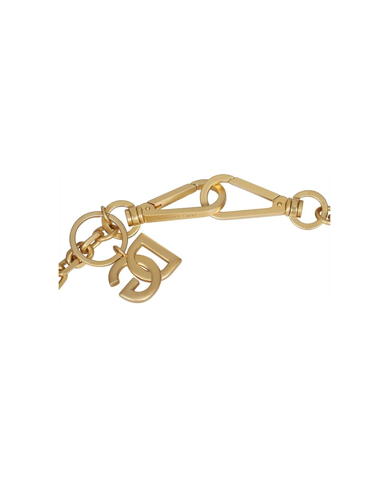 Logo Detail Brass Cuff Bracelet - 2