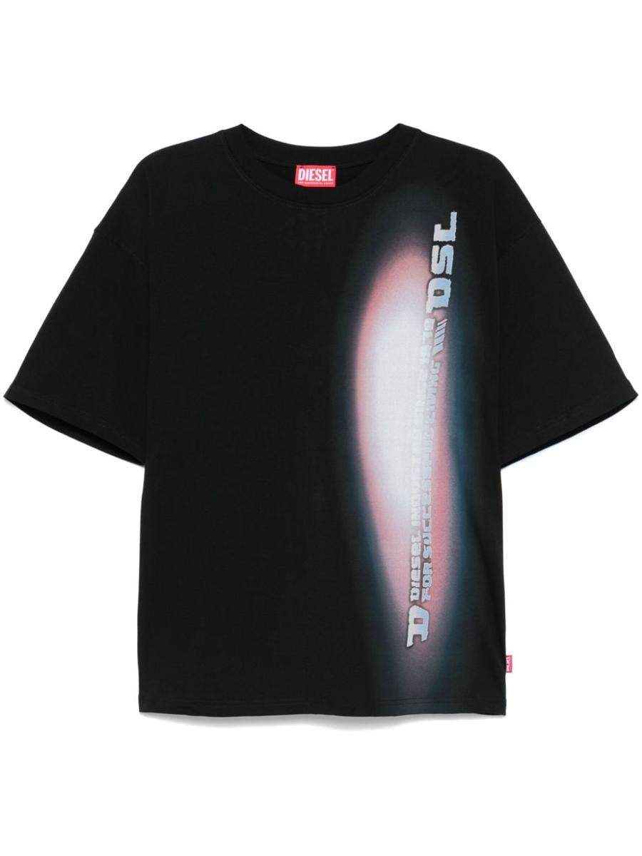 Diesel T-Shirts And Polos Black - 1