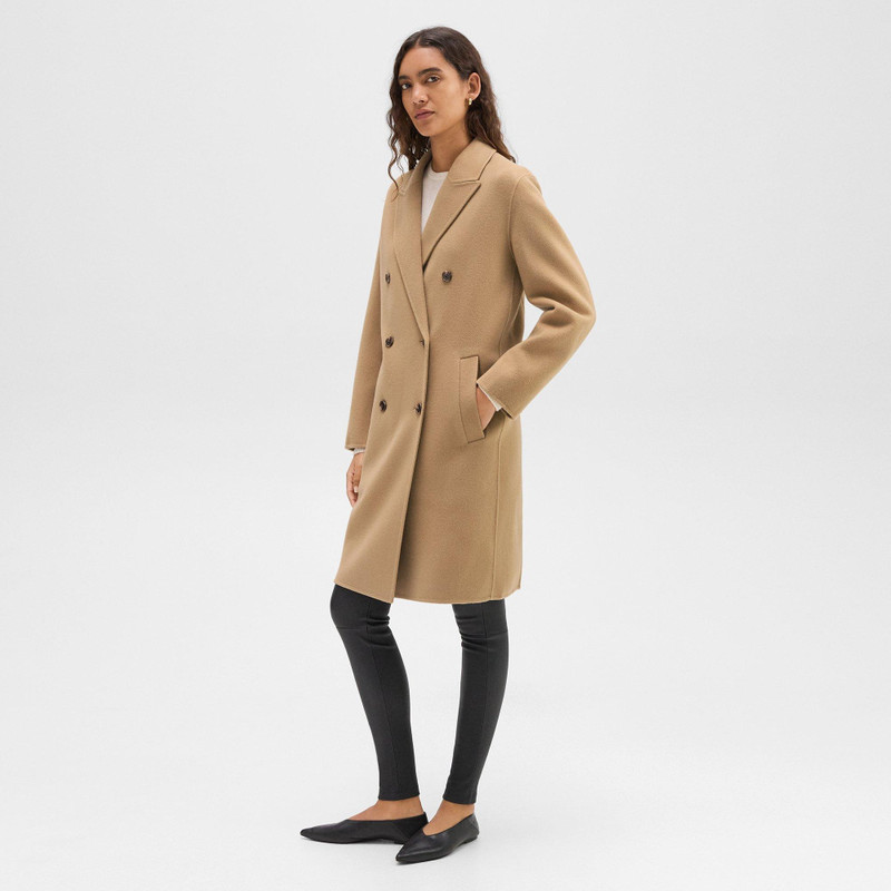 Double-Breasted Coat in Double-Face Wool-Cashmere 3