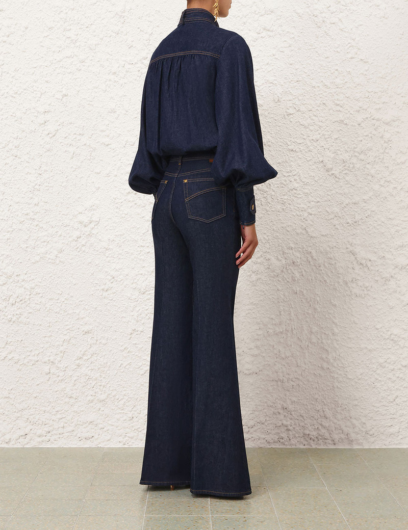 DENIM FLARE JEAN 4