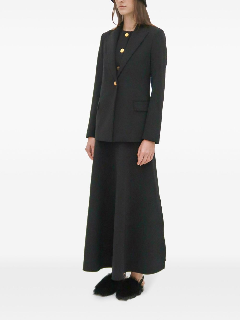 peak-lapels blazer - 3