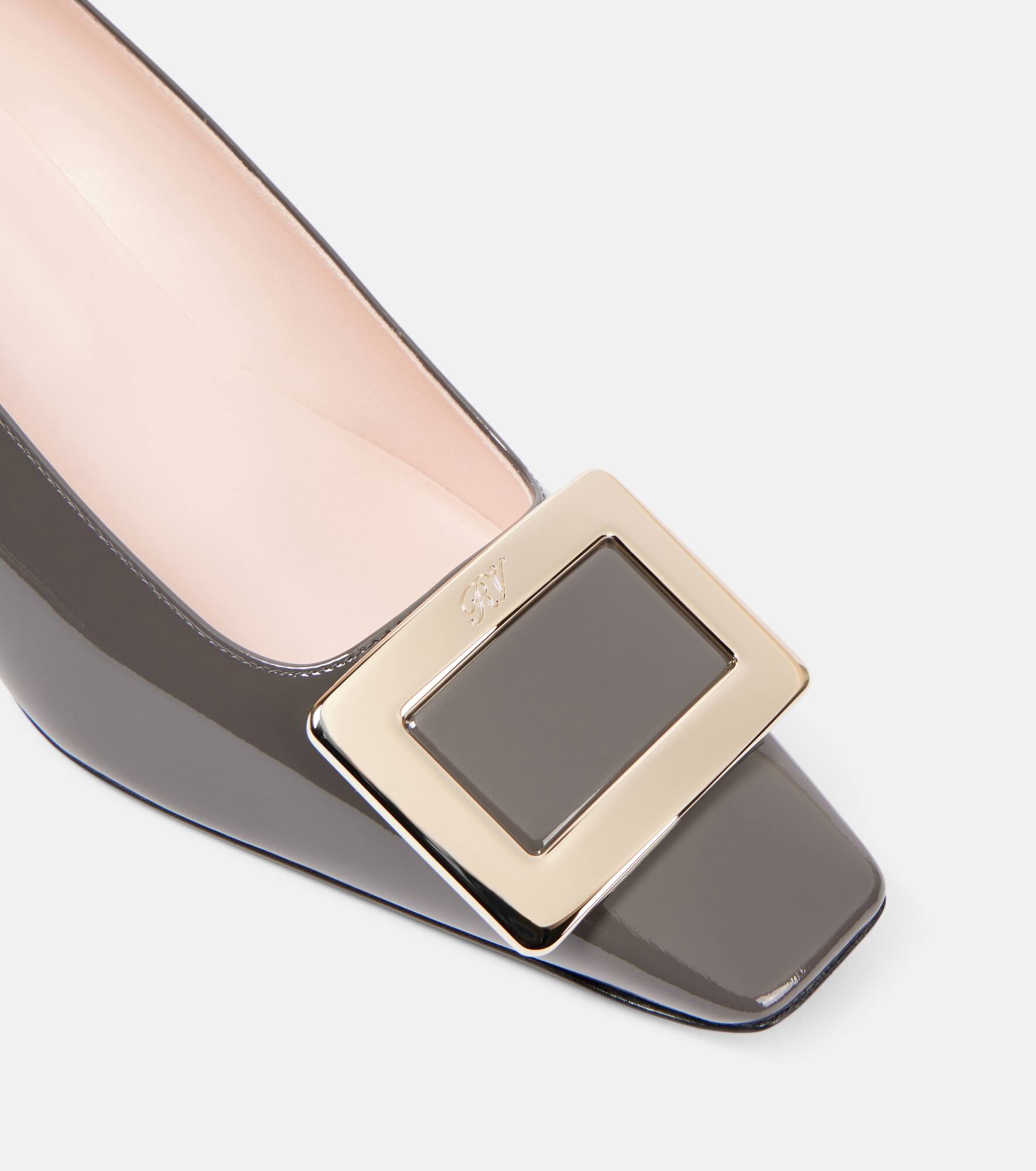 Belle Vivier 45 patent leather pumps - 5